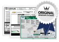 Original Window sticker